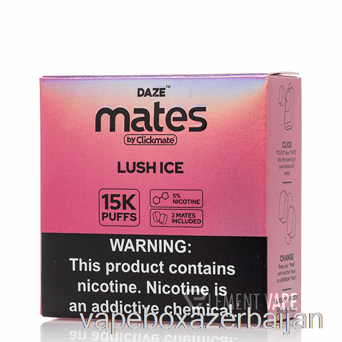 E-Juice Vape 7 Daze Mate Pods Lush Ice